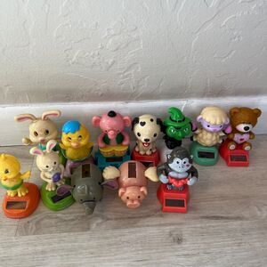 Lot Of Solar Plastic Vintage Toys